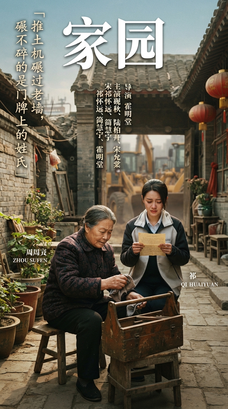 《家园》周素芬抱着樟木工具箱